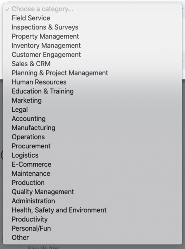 AppSheet で社内アプリを作成しよう（サンプルから作る編）