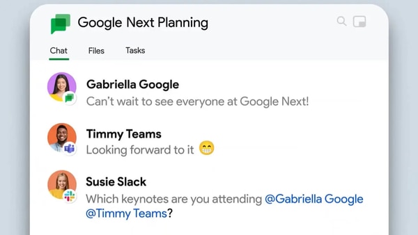 「Google Chat」が「Slack」「Microsoft Teams」と相互運用可能に！