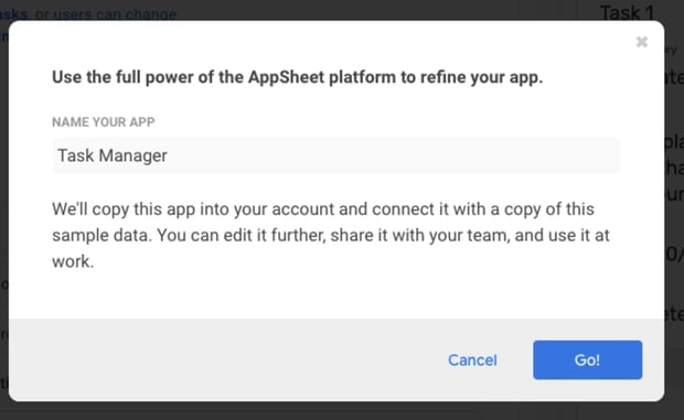 AppSheet で社内アプリを作成しよう（アイデアから作る編）