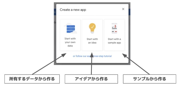 AppSheet で社内アプリを作成しよう（アイデアから作る編）