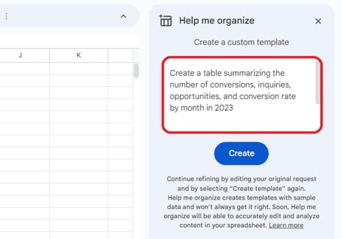 【最新機能】Duet AI for GoogleWorkspace 使ってみた（ スプレッドシート 編）
