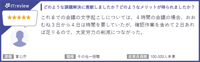 TBSテレビが開発したAI音声認識技術を使った文字起こしエディタ「もじこ」が「ITreview Grid Award 2023 Summer」で「Leader」を受賞！