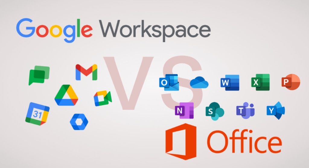 Google Workspace と Microsoft 365 の比較・検討を開始するサムネイル画像