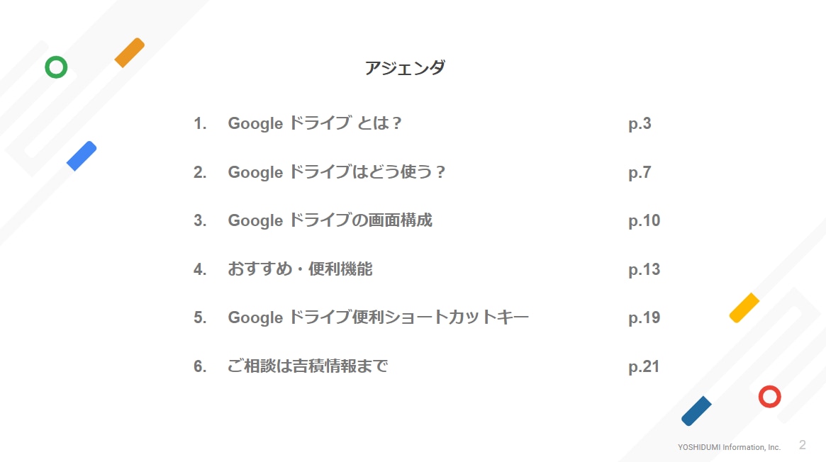 Googleドライブ 活用Tips集